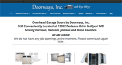 Desktop Screenshot of msdoorways.com